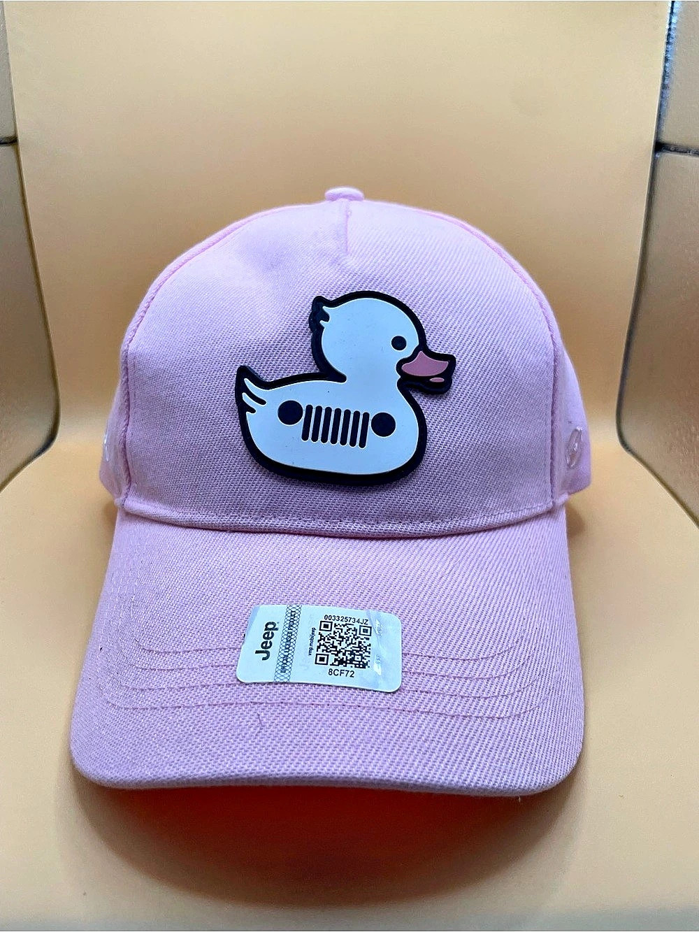 Open Road Duck patch cap Pink Like New